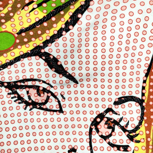 Gio Glen Face/Pop Art Long Sleeve T Shirt - M - Picture 4 of 4